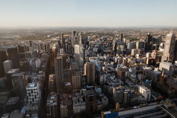 istock Arial View of Melbourne 804612660