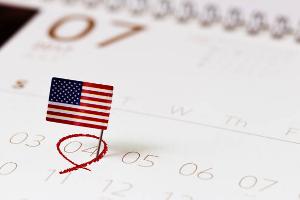 istock Independence Day-July 4 calendar 804641614