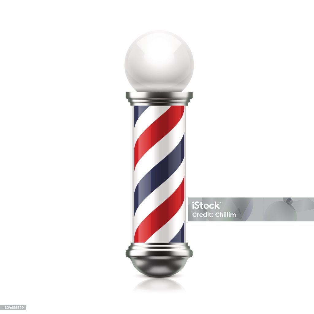 De Barber Perche - clipart vectoriel de Barbier - Salon de coiffure libre de droits