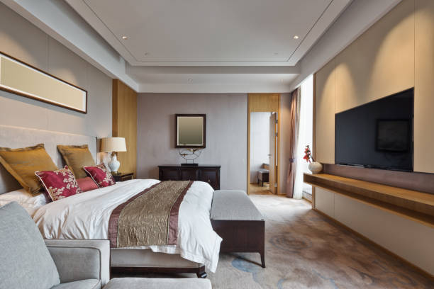 istock inteiror of modern bedroom 804655652