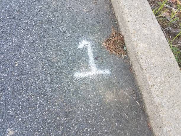 istock the number one painted on asphalt 804671974