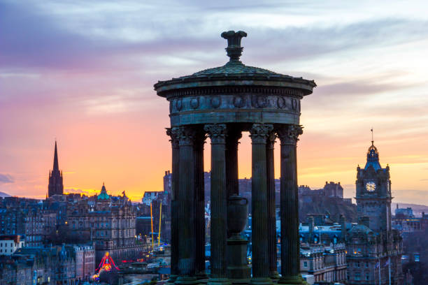 istock Edinburgh Cityscape, Scotland, UK 804674106