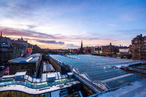 istock Edinburgh Cityscape, Scotland, UK 804674122