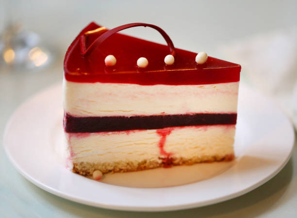 istock Photo of a delicious cheesecake 804701402