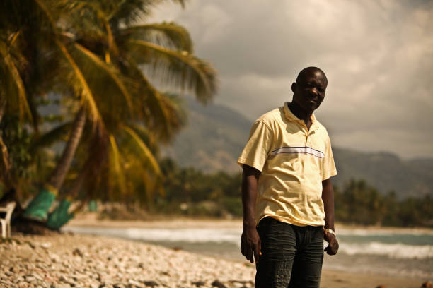 Portrait of black man