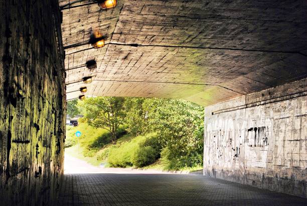 istock Natural light at the end of the tunnel. 804705764
