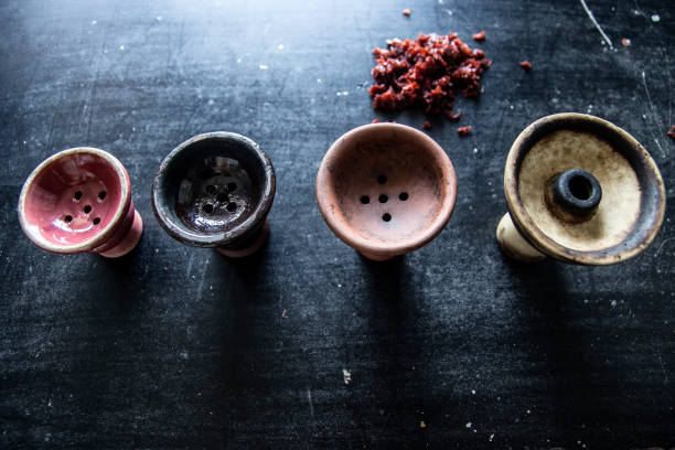 istock The process of cooking shisha, hookah bowl 804718924