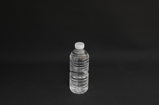 Recycled plastic water bottles