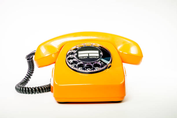 istock Retro oranges telephone from Germany 804721686