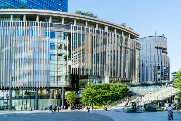 Urban landscape in  Osaka, Japan