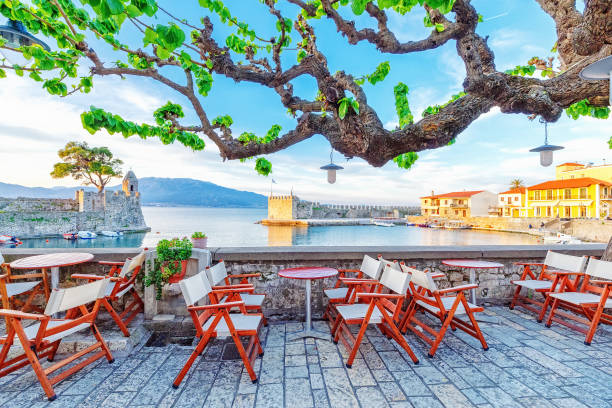 istock Resort in Greece.  Quiet bay 804774240
