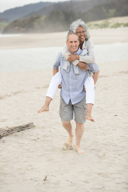 istock Senior couple on vacation together 804774846