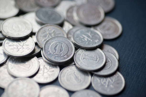 istock Japanese 1 Yen Coins 804829866