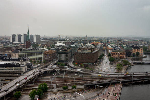 istock Train Tracks Stockholm Sweden 804846486