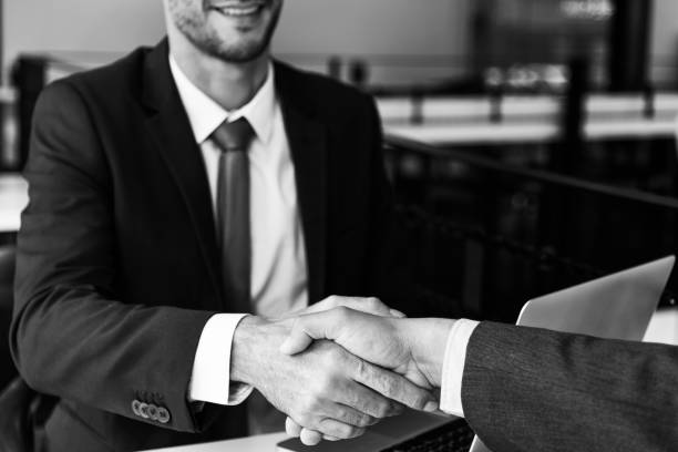 istock Corporate Business Men Handshake Meeting Concept 804859830