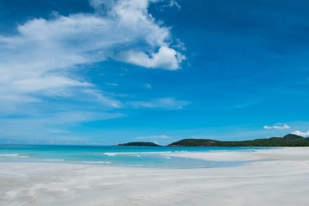 istock Island in the beautiful sea and magic sky 804870072