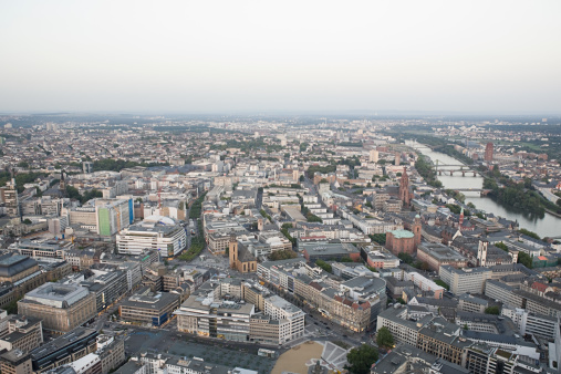 Birmingham is one of the largest cities in the United Kingdom, here seen from the air.