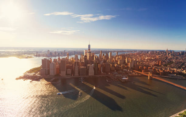 istock Aerial view of lower Manhattan NYC 804875952