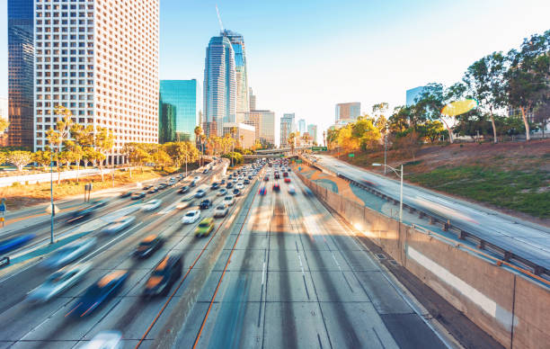 istock View of Los Angeles highway rush hour traffic 804878226