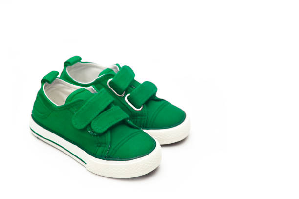 istock Small Pair of Shoes Isolated on a White Background 804881040