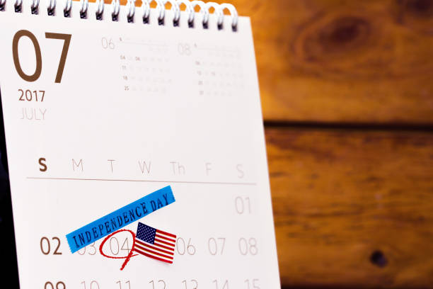 istock Independence Day-Fourth of July calendar 804883424
