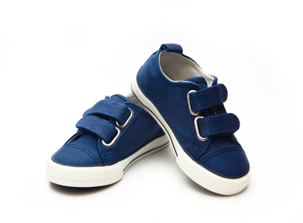 istock Small Pair of Shoes Isolated on a White Background 804883518