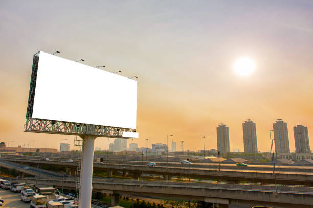 istock billboard or advertising poster on highway for advertisement concept background 804890472