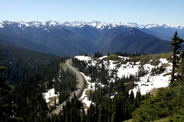 istock Late Spring Snow Near Hurricane Ridge 804909212
