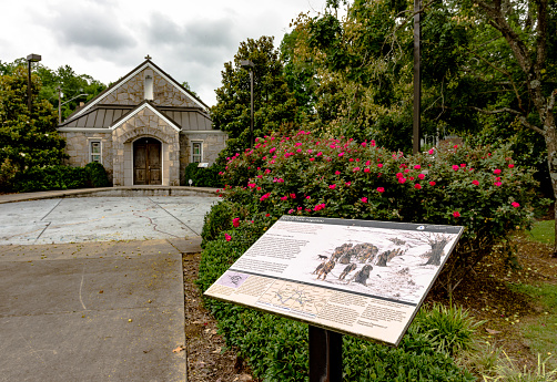 Trail of Tears Memorial and Museum in Pulaksi. Part of the Trail of Tears National Historic Trail.