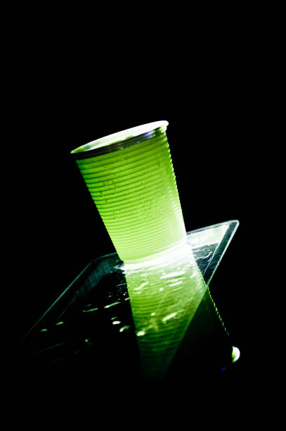 Drinking glass party light Drinking glass party light música stock pictures, royalty-free photos & images