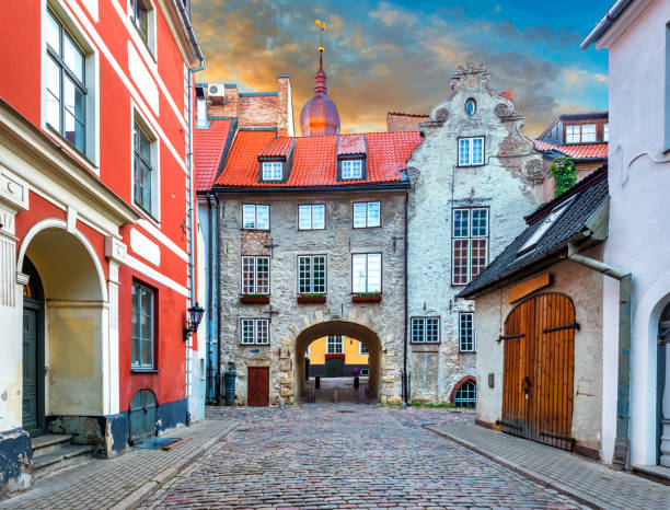 For tourists, medieval architecture of old Riga town can offer unforgettable atmosphere of the Middle Ages and unique Gothic architecture