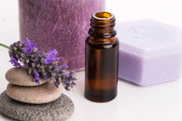 istock essential oil and lavender flowers 804946904