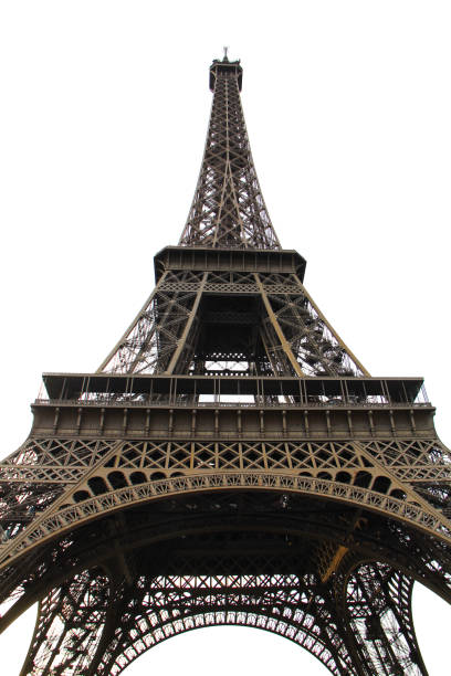 istock Eiffel tower the symbol of Paris on the white background. 804952248