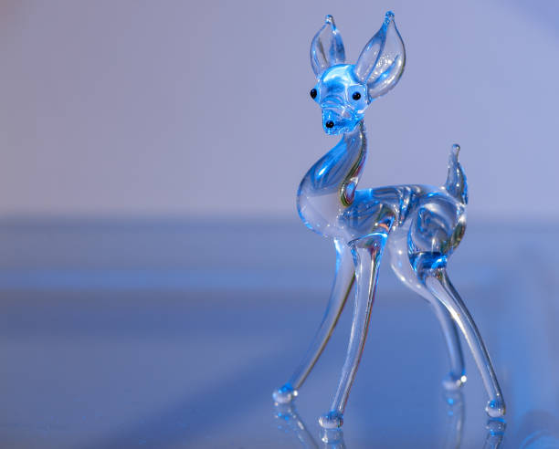 future ferry Captain brie Deer Figurine Stock Photo - Download Image Now - Glass - Material, Figurine,  Deer - iStock
