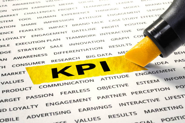 istock KPI word highlighted with marker on paper of other related 804954862