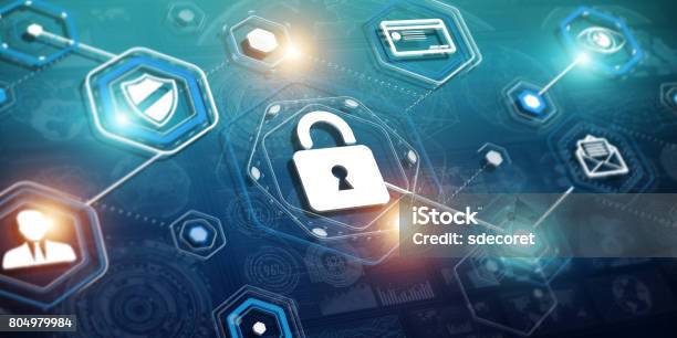 3d Rendering Hacking Technology Interface Stock Photo - Download Image ...