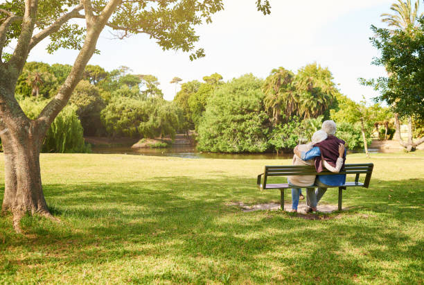 Peace and quiet out in the park