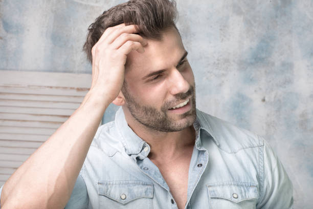 istock Portrait of handsome man. 805011516