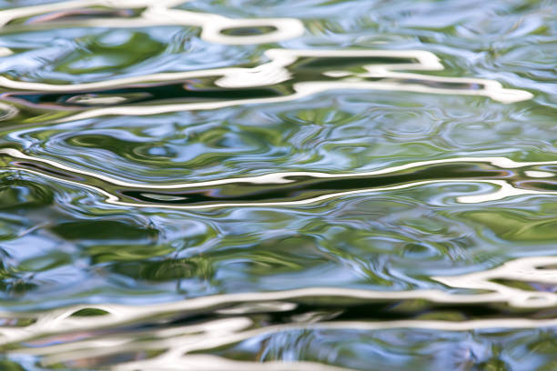 istock abstract colored surface of the water 805020614