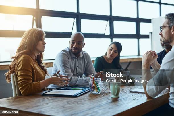 Everyones Opinion Gets Heard Stock Photo - Download Image Now - Multiracial Group, Meeting, Discussion