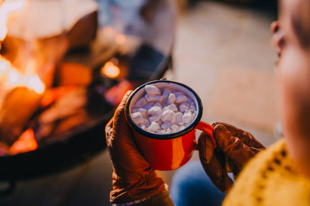 ホット チョコレート保温 - hot chocolate ストックフォトと画像