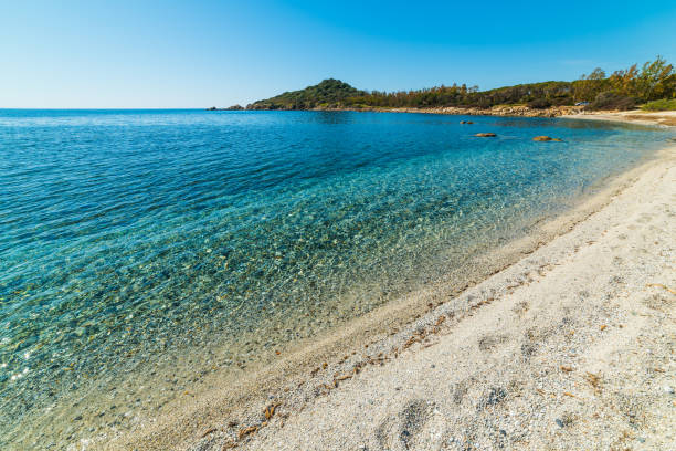istock Blue sea in Porto Pirastu 805088730