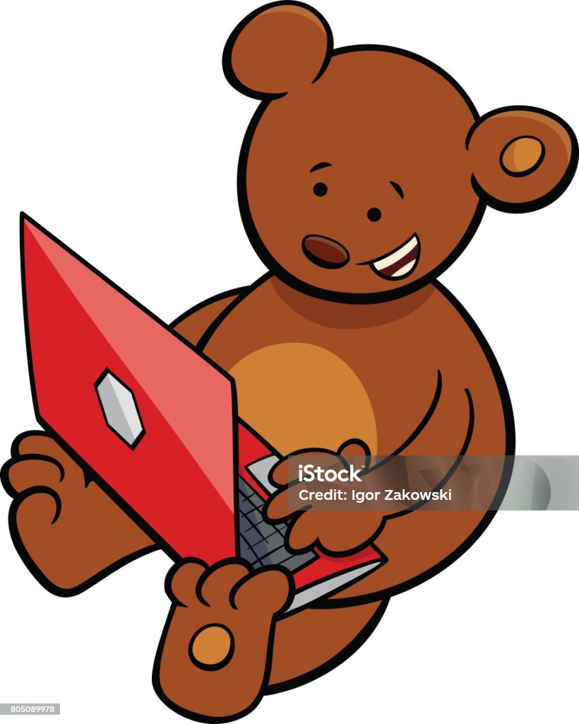 Ilustración de Oso Con Ilustración De Dibujos Animados De Notebook y más Vectores Libres de Derechos de Alegre - iStock Ilustración de Oso Con Ilustración De Dibujos Animados De Notebook y más Vectores Libres de Derechos de Alegre - iStock
