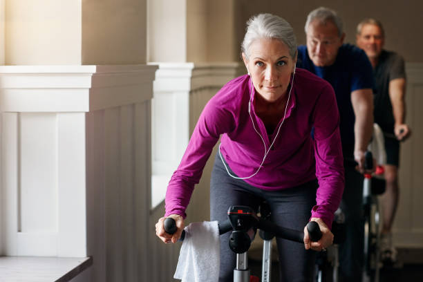 istock One spin at a time will get us to our fitness goal 805093582