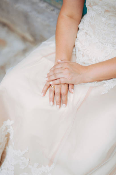 istock Hands of bride. Wedding in Montenegro 805105404