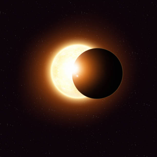 éclipse solaire - eclipse photos et images de collection