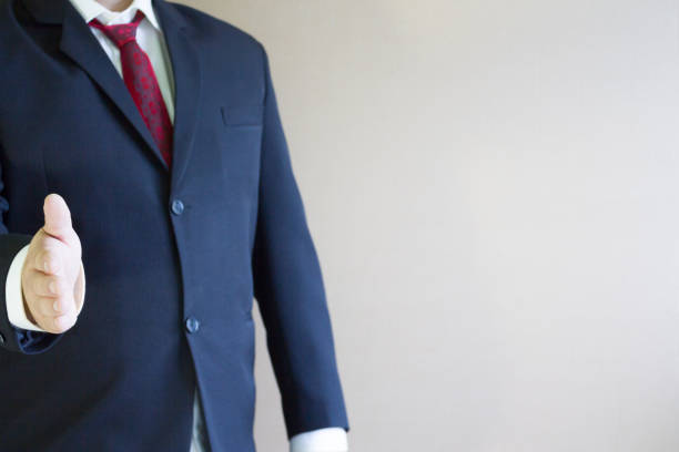 istock Businessman preparing to handshake 805183840