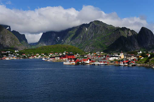 The Village of Reine, part of the Moskenes community.