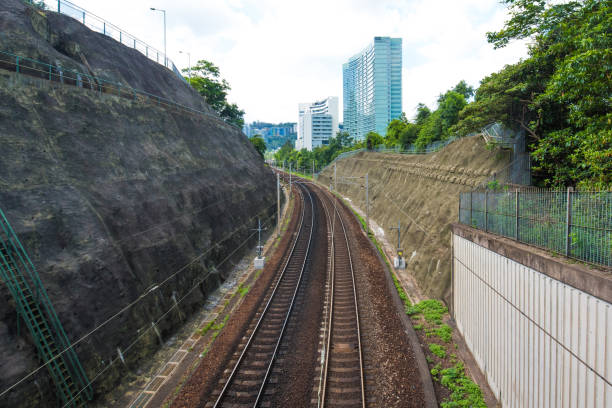 istock Railway in Hong Kong 805227274