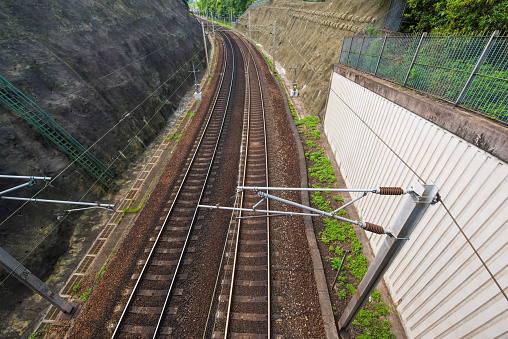 Road, Train - Vehicle, Built Structure, Highway, Apartment